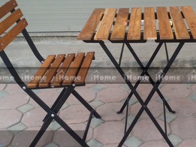 Hình ảnh Bàn ghế cafe gấp