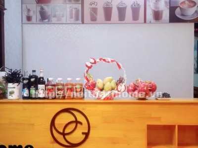 Hình ảnh Quầy bar gỗ thông bán hàng 011