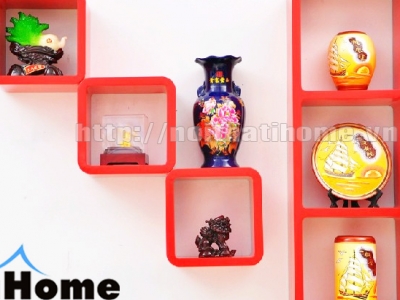 Hình ảnh Kệ trang trí hình vuông - GTT019