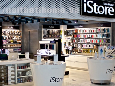 Hình ảnh Thiết kế nội thất Shop – Cửa hàng điện thoại tại Hải Phòng