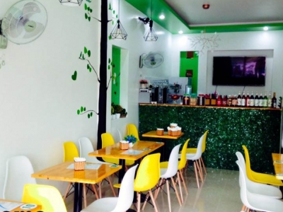 Hình ảnh Thiết kế nội thất bàn ghế quán cafe Hải Phòng : 0941 766 866
