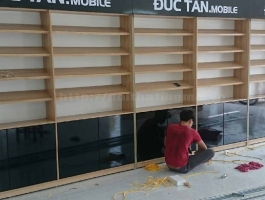 Thiết kế Shop – Cửa hàng điện thoại Đức Tấn ở tại Hải Dương