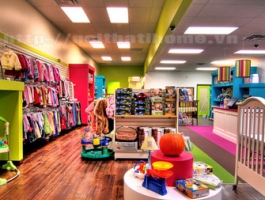 Thiết kế Shop – Cửa hàng thời trang trẻ em ở tại Hải Phòng