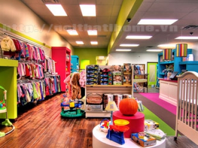 Hình ảnh Thiết kế Shop – Cửa hàng thời trang trẻ em ở tại Hải Phòng