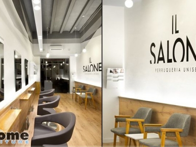 Hình ảnh 5 mẫu thiết kế nội thất đẹp cho salon tóc diện tích nhỏ