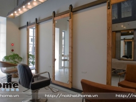 Mẫu thiết kế salon tóc đẹp 2018