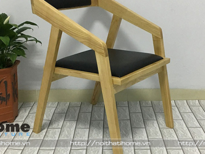 Hình ảnh Ghế gỗ cà phê phong cách Vintage
