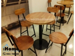 Bàn ghế cà phê phong cách bar