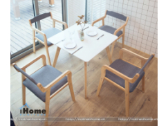 Ghế cafe Retro có tay vịn