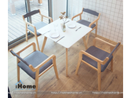 Ghế cafe Retro có tay vịn