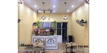 Setup trọn gói quán cafe - trà sữa tại Minh Đức - Đồ Sơn