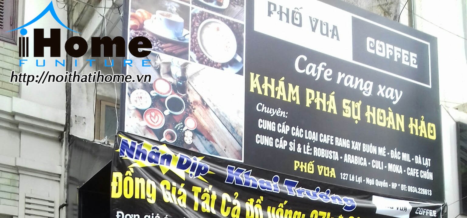 hình ảnh Cafe Phố Vua 127 Lê Lợi, Hải Phòng