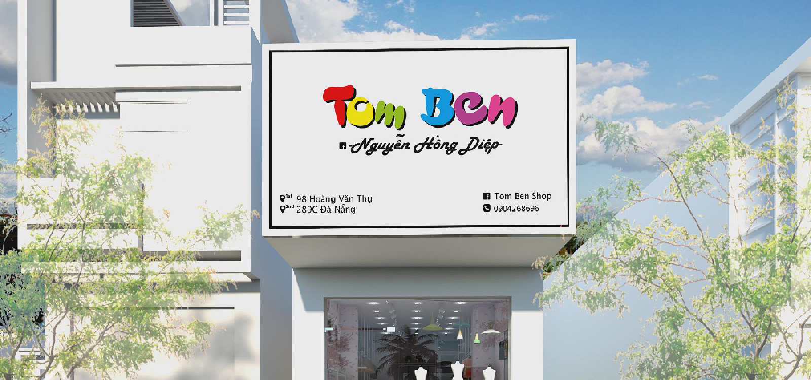 hình ảnh Không thể rời mắt khỏi mẫu thiết kế shop quần áo trẻ em Tom Ben, 98 Hoàng Văn Thụ, HP