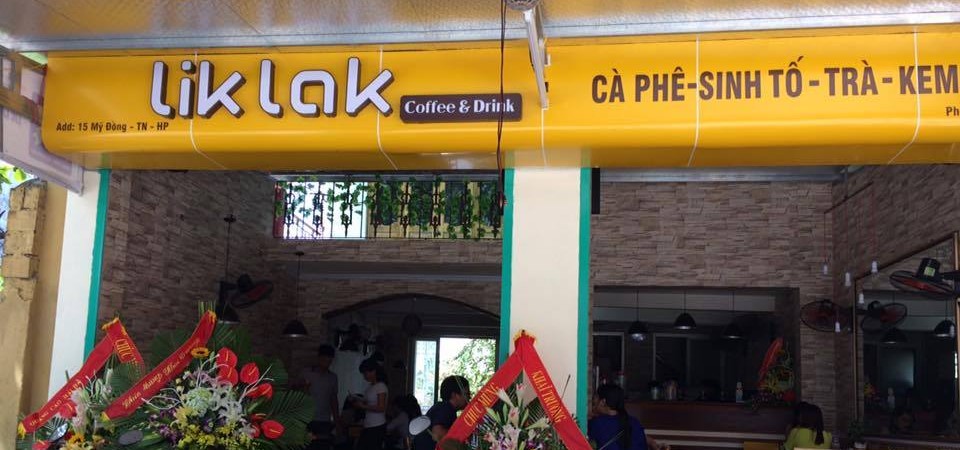 hình ảnh Thiết kế nội thất quán Cà phê Lik Lak Coffee số 15 Mỹ Đồng, Thủy Nguyên, Hải Phòng