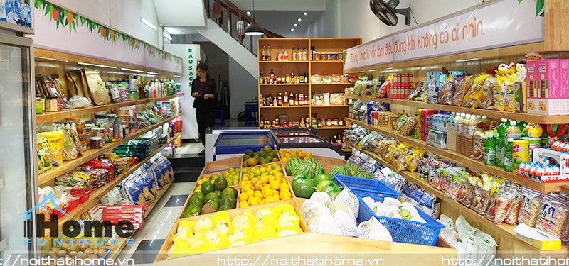 hình ảnh Mẫu thiết kế nội thất shop thực phẩm sạch Sâu Xanh, 18 Tô Hiệu, Hải Phòng