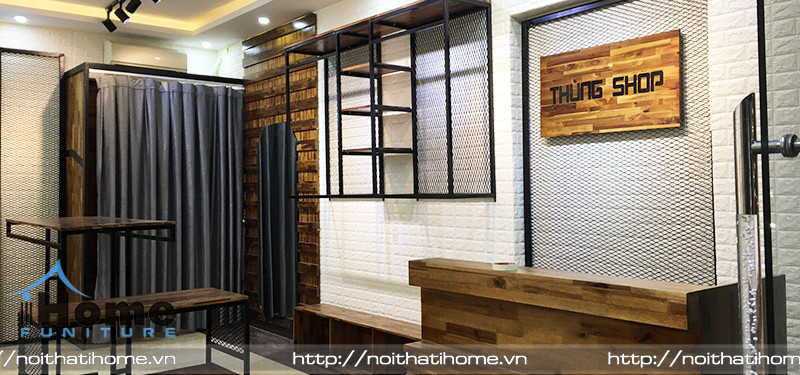 hình ảnh Mẫu thiết kế shop quần áo nam Thùng Shop Thủy Nguyên, tại Hải Phòng chất lừ