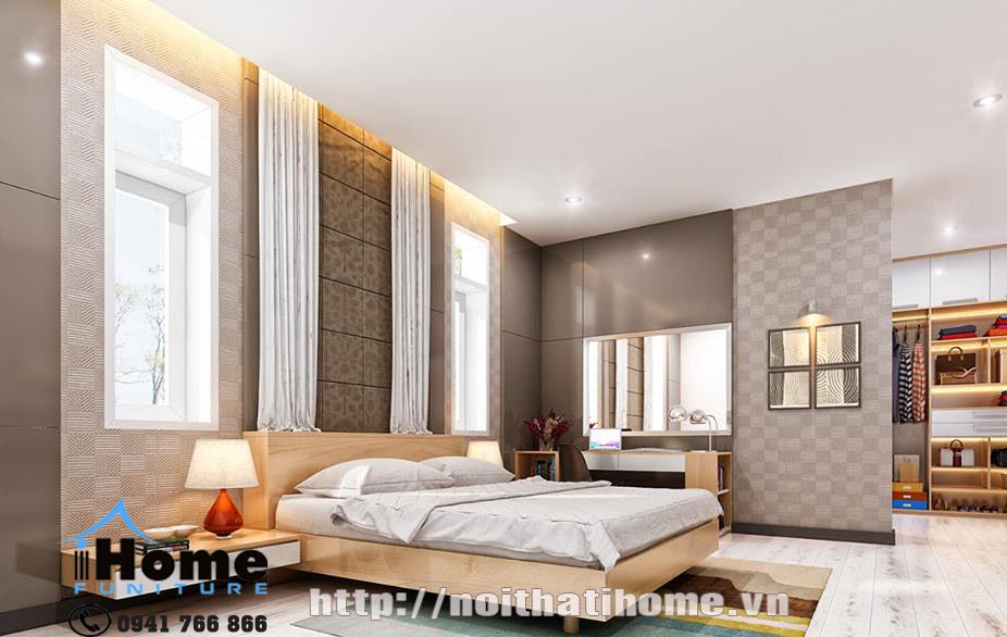 Mẫu thiết kế nội thất phòng ngủ đẹp