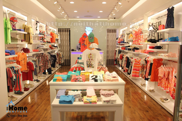 Thiết kế Shop – Cửa hàng thời trang trẻ em ở tại Hải Phòng