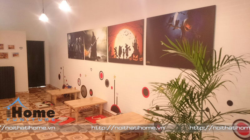 Thi công nội thất quán cafe tại hải dương