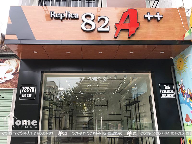 thiết kế shop quần áo tại hải phòng