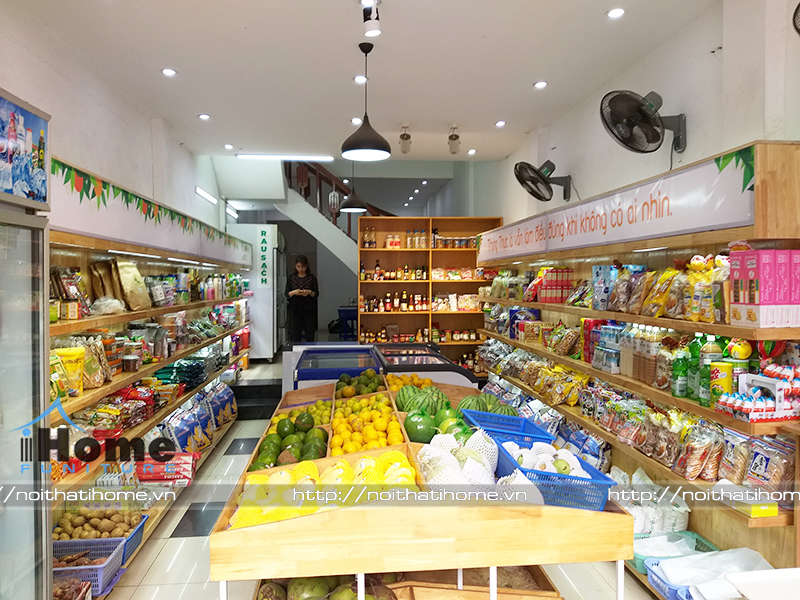 Mẫu thiết kế shop thực phẩm sạch tại Hải Phòng