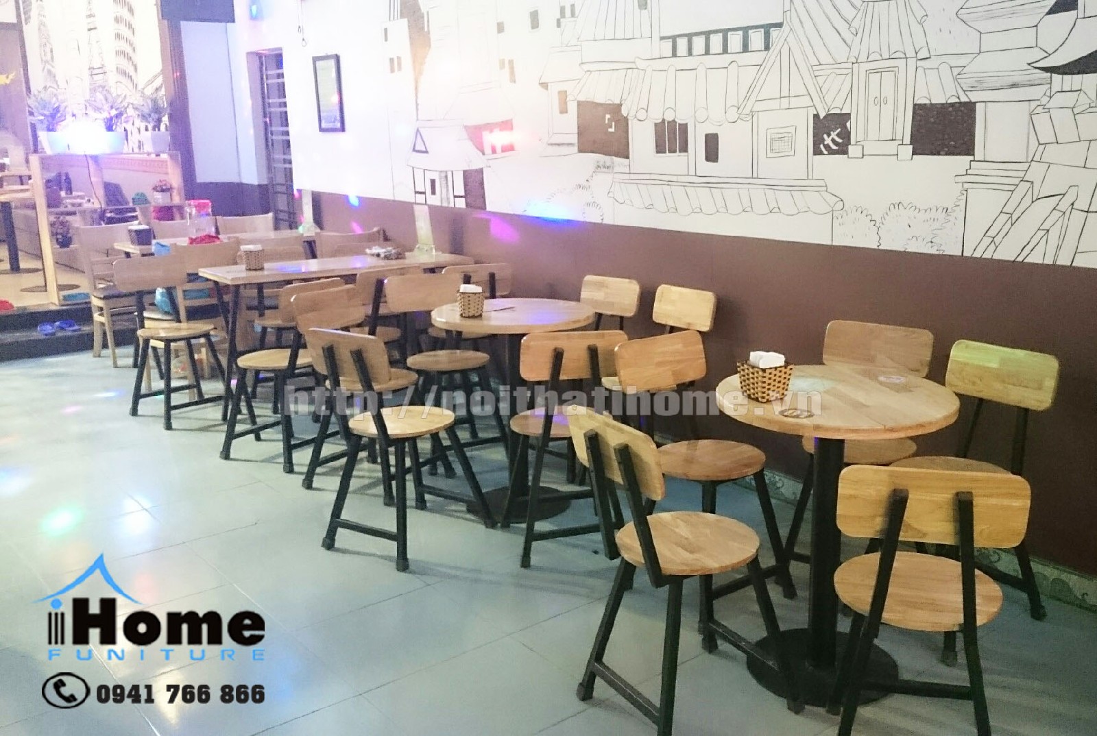 Thiết kế quán trà sữa hải phòng