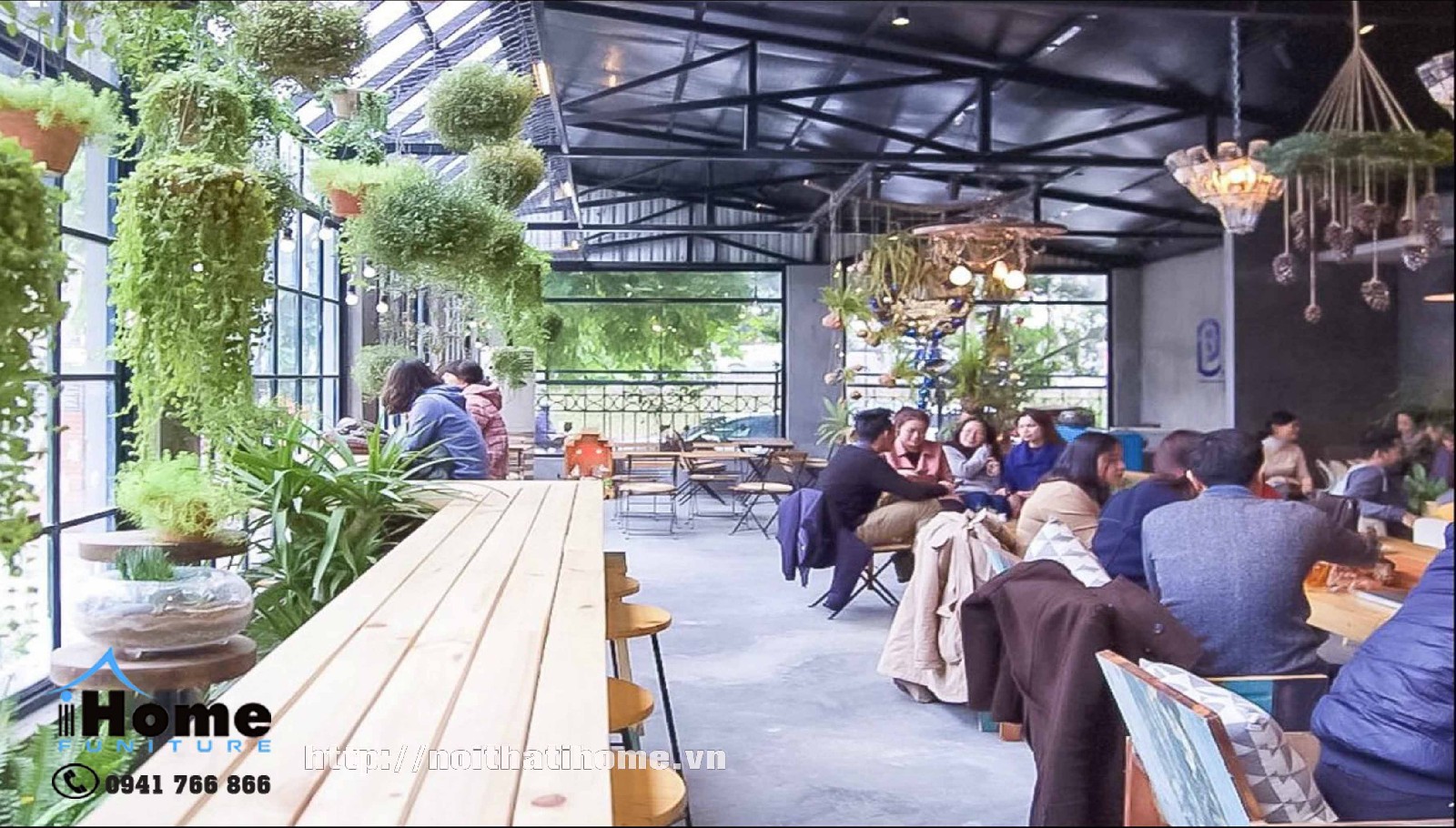 Thiết kế quán cafe đẹp hải phòng