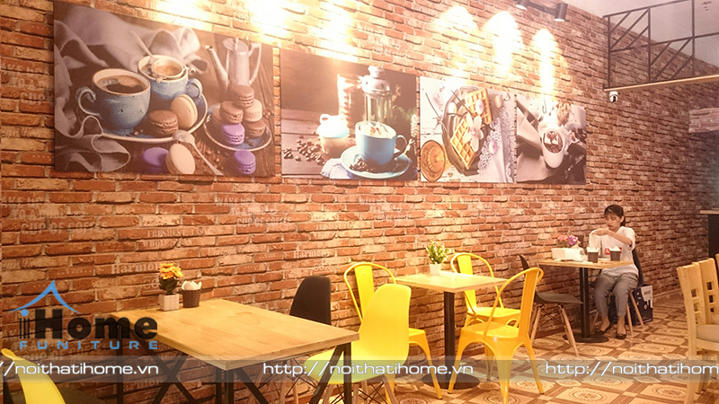 Thi công nội thất quán cafe tại hải dương