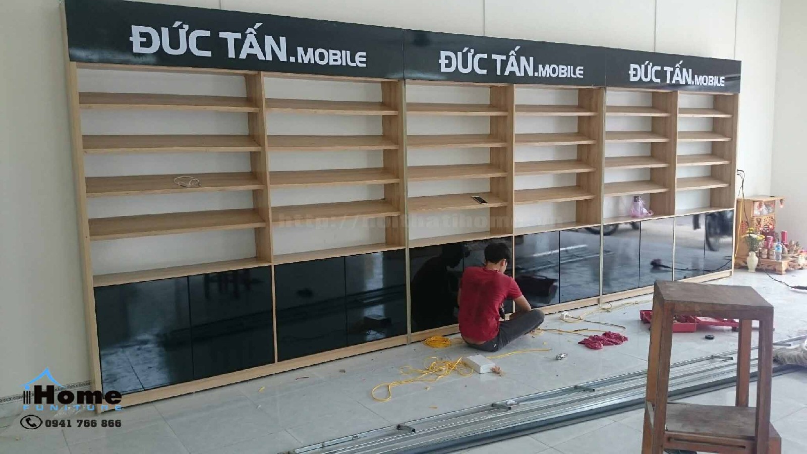 thiết kế shop – cửa hàng điện thoại ở tại hải dương