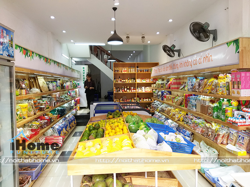 thiết kế shop thực phẩm sạch tại hải phòng