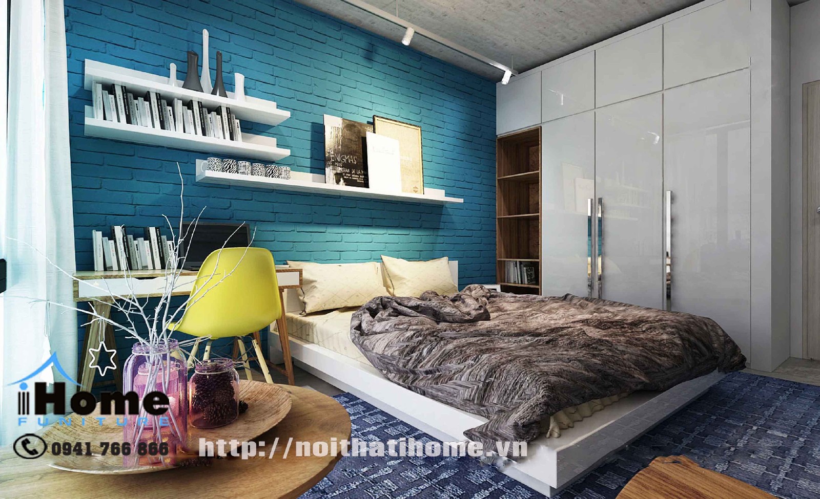 thiết kế nội thất phòng ngủ hải phòng