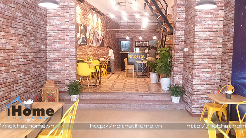 Thi công nội thất quán cafe tại hải dương