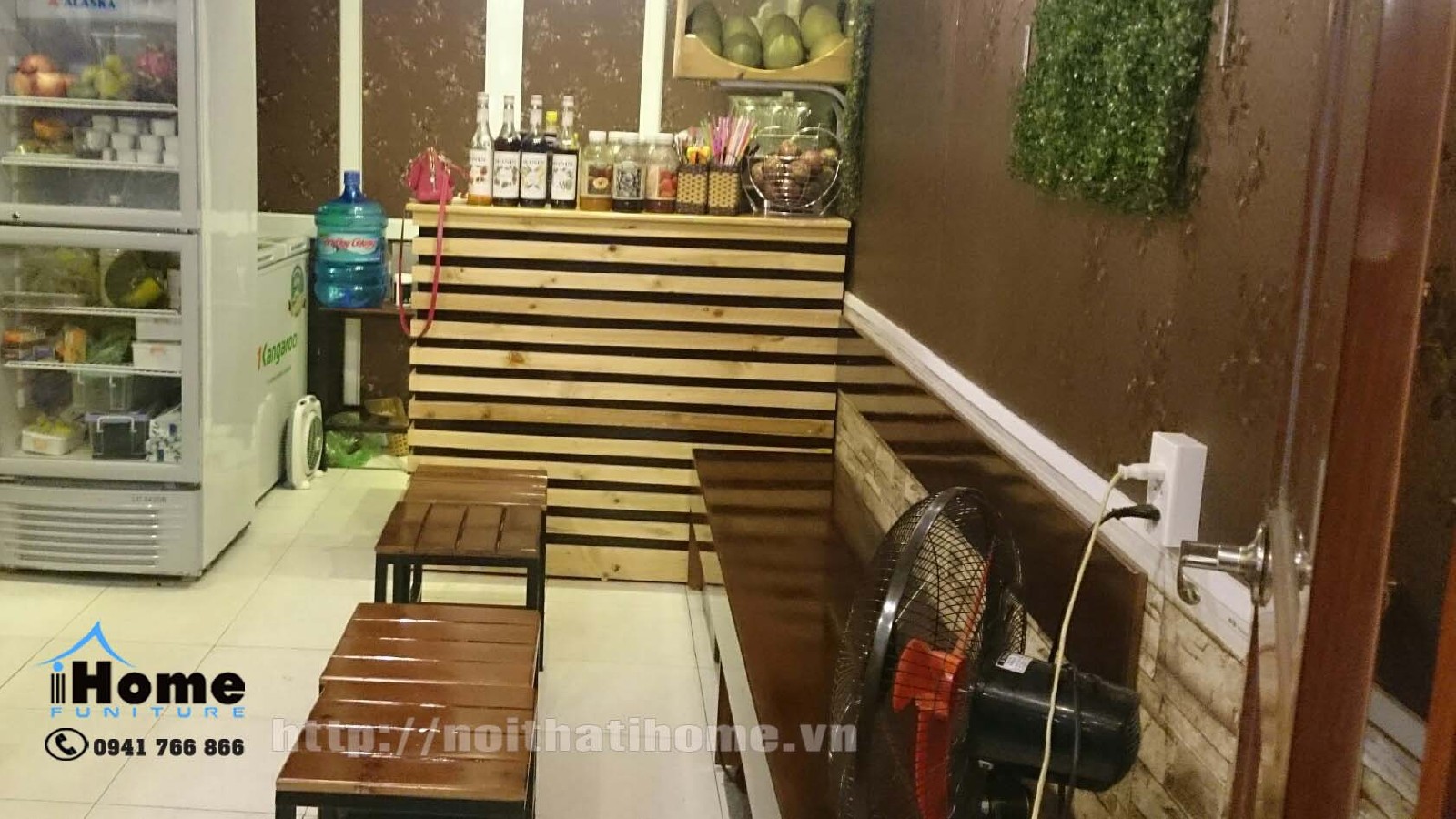Thiết kế bàn ghế cà phê ở Hải Phòng
