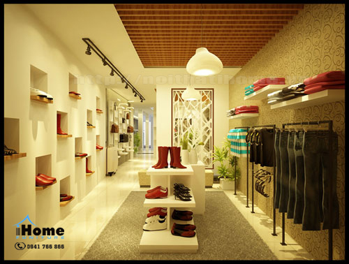 mẫu thiết kế Shop – Cửa hàng thời trang nhỏ ở tại Hải Phòng
