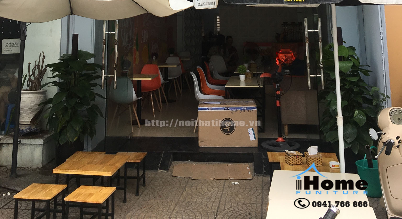 Thiết kế bàn ghế cafe hải phòng