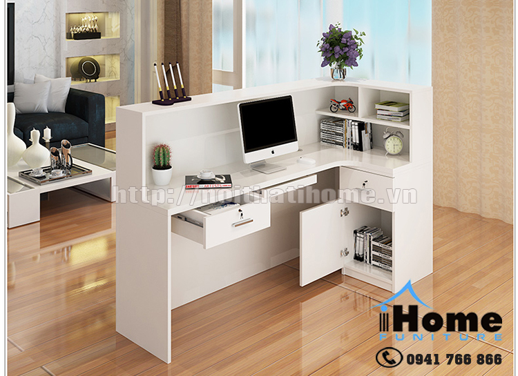 Quầy lễ tân văn phòng hải phòng