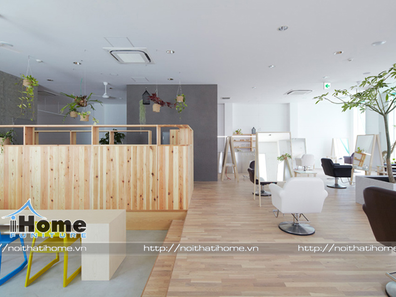 thiết kế nội thất tiệm tóc đẹp