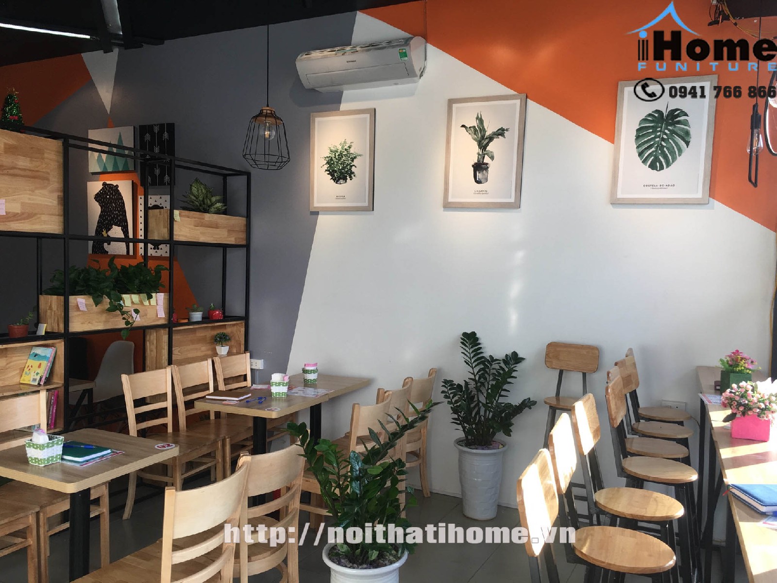 Thiết kế nội thất quán cà phê đẹp ở Hải Phòng