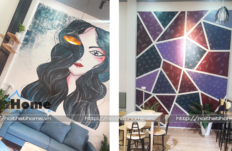 thiết kế nội thất quán cafe