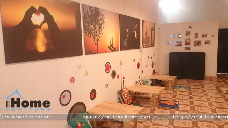 Thi công nội thất quán cafe tại hải dương