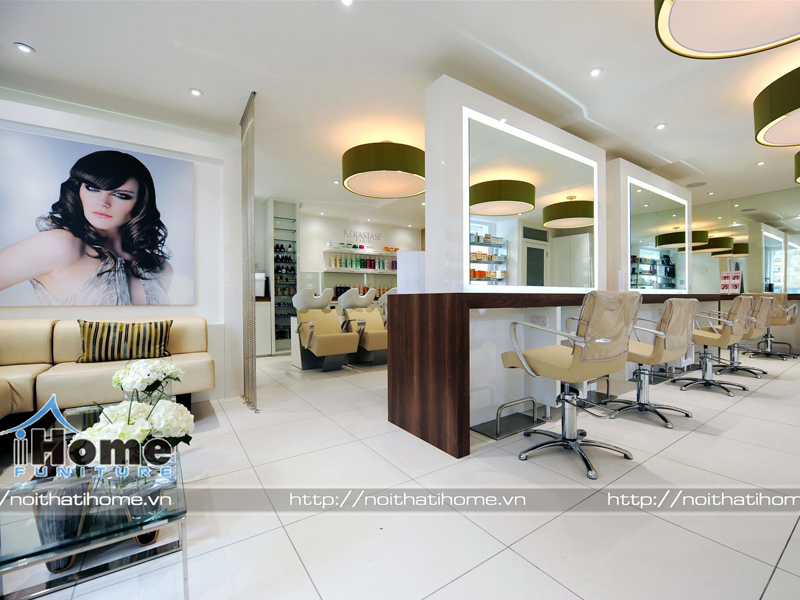 thiết kế salon tóc tại hải phòng