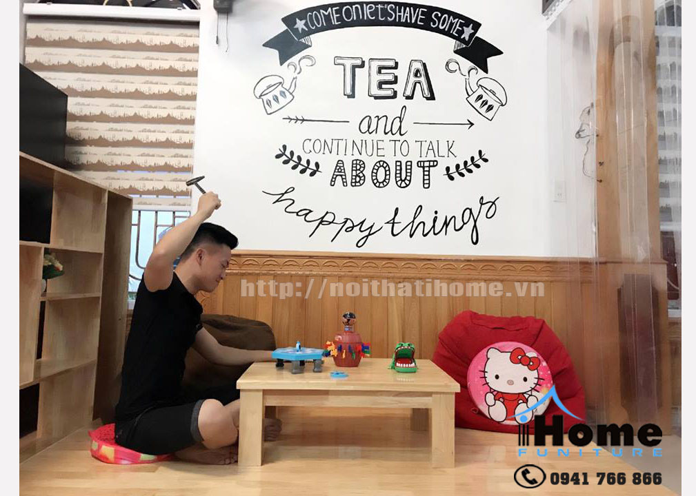 Thiết kế quán trà sữa hải phòng