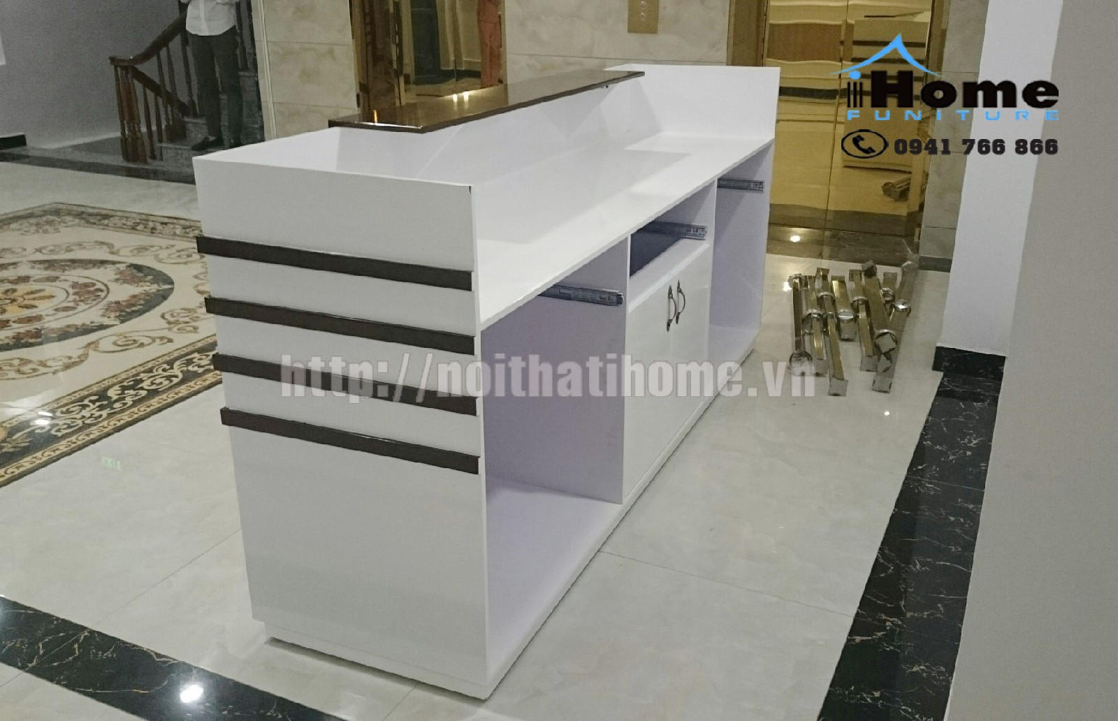 Quầy lễ tân giá rẻ tại Hải Phòng
