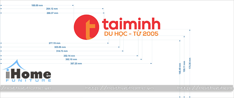 Thiết kế trung tâm du học tại Hải Phòng