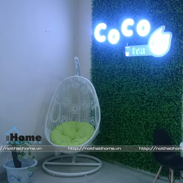 Ghế xích đu hình quả trứng 