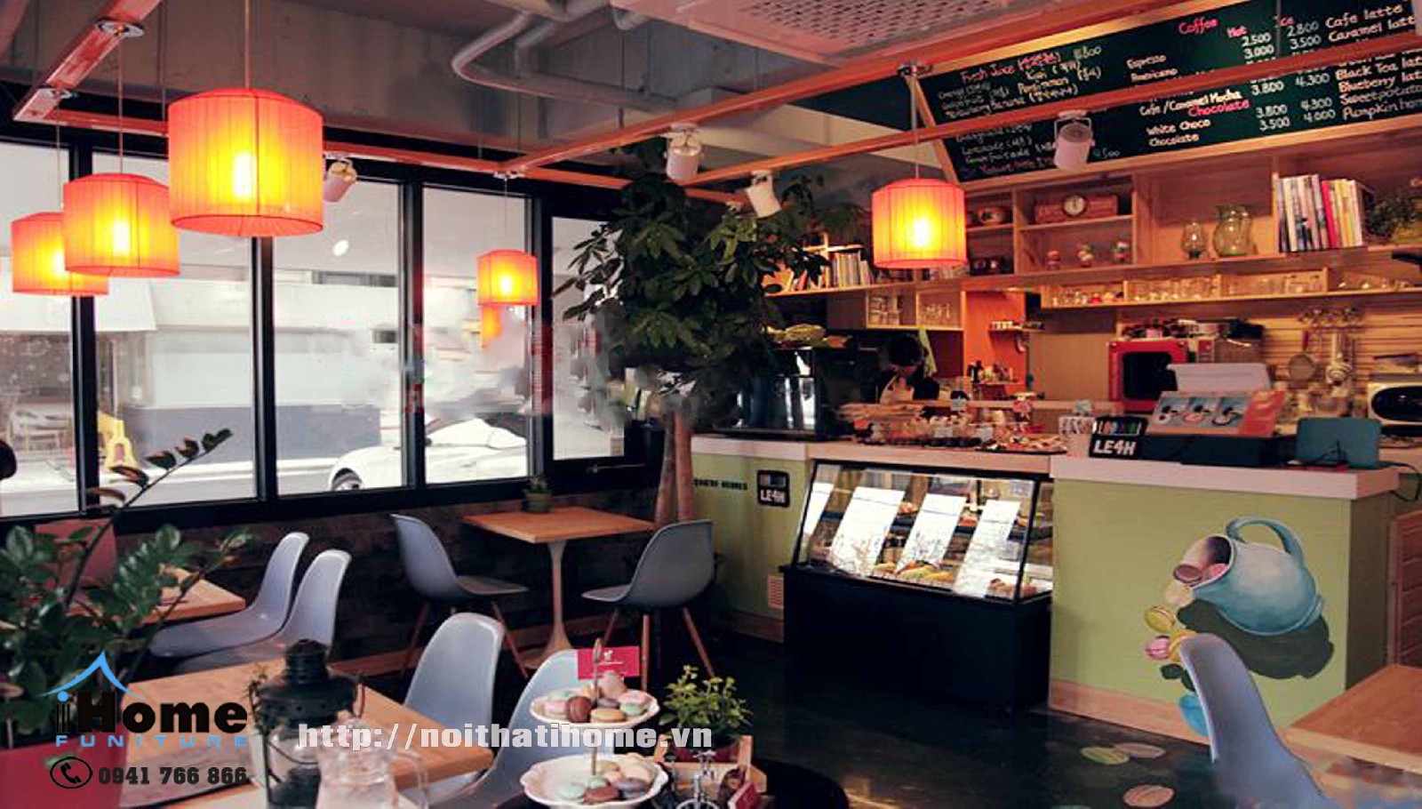 Thiết kế quán cafe tại Hải Phòng