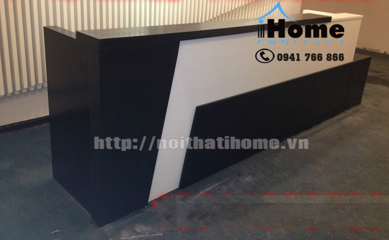 Quầy lễ tân văn phòng đẹp tại Hải Phòng