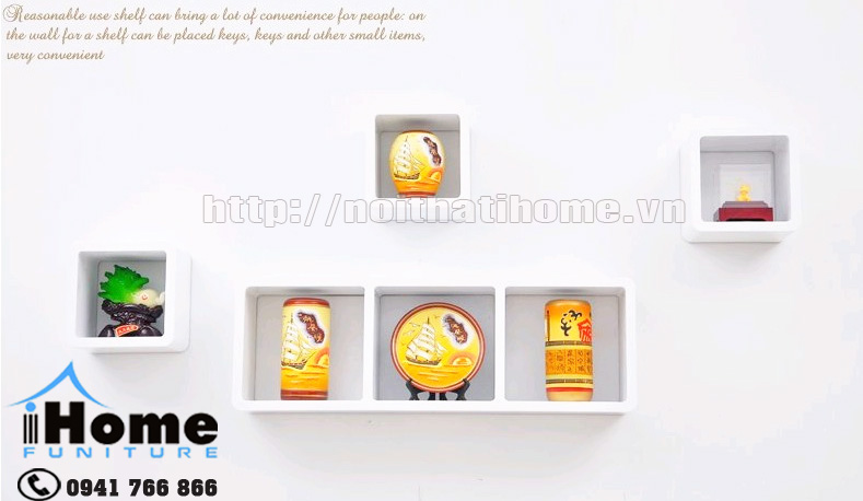 giá trang trí treo tường hải phòng