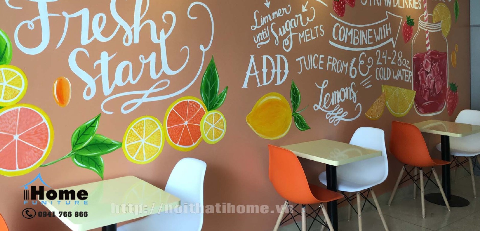 bàn ghế quán cafe Hải Phòng