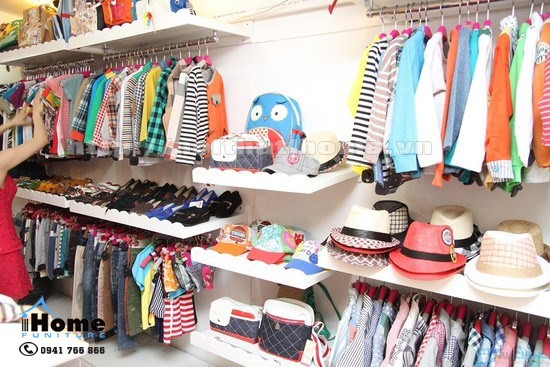 Thiết kế Shop – Cửa hàng thời trang trẻ em ở tại Hải Phòng